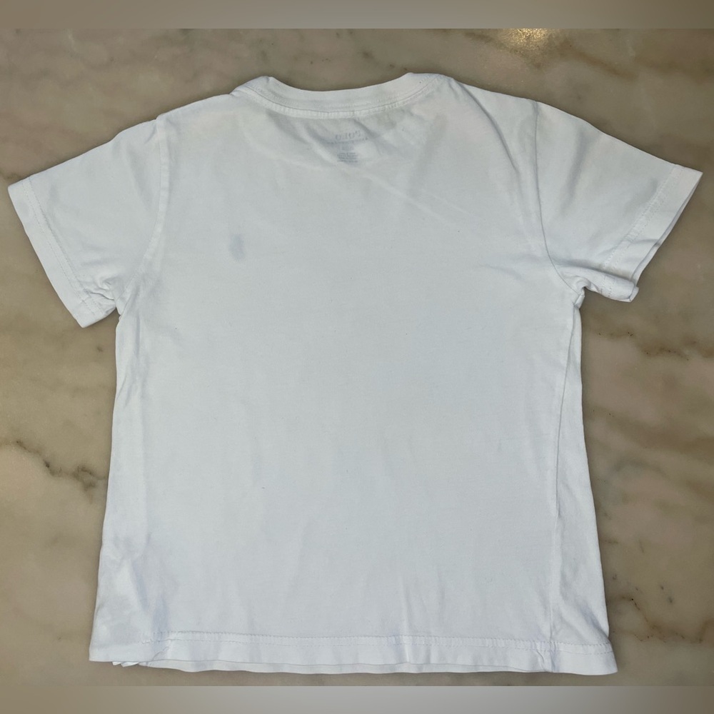 Polo by Ralph Lauren boys White T-Shirt size 5 - Picture 4 of 5
